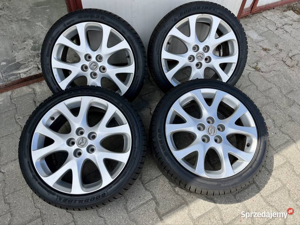 Felgi koła 18 5x1143 oryginalne Mazda opony Świdnik
