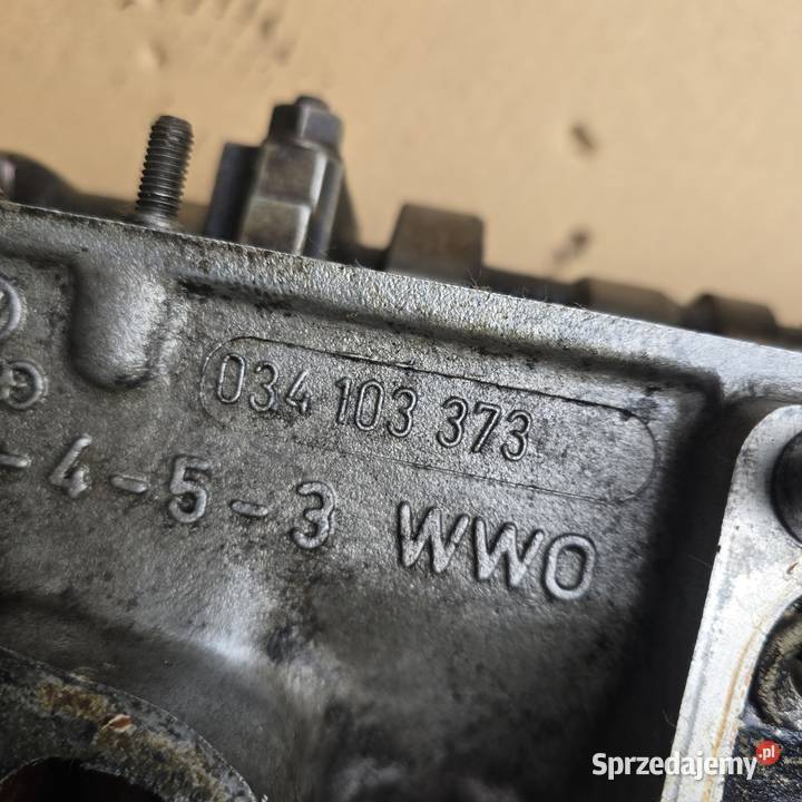 Głowica Audi Volkswagen 23 E 5cyl 034 103 373 Warszawa