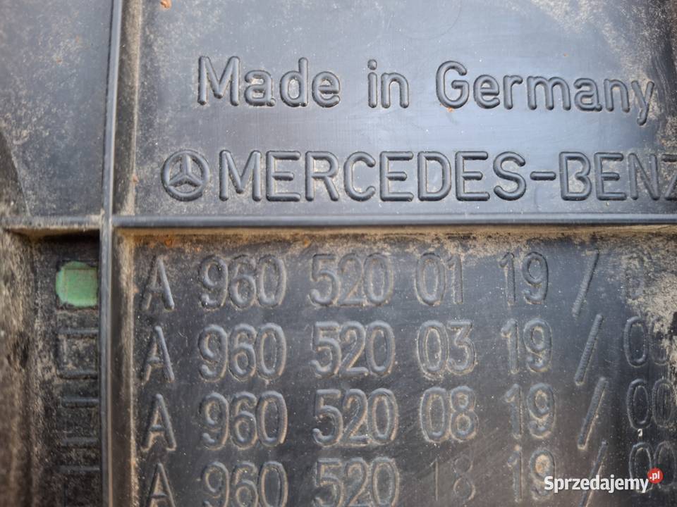 MERCEDES ACTROS MP4 BŁOTNIK CHLAPACZ NADKOLE Bieleń