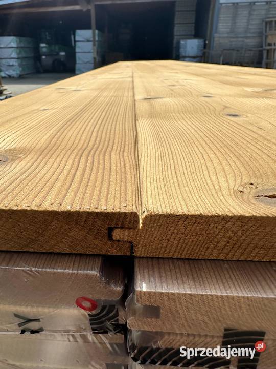 Deska Elewacyjna drewniana Thermo Świerk Prusice