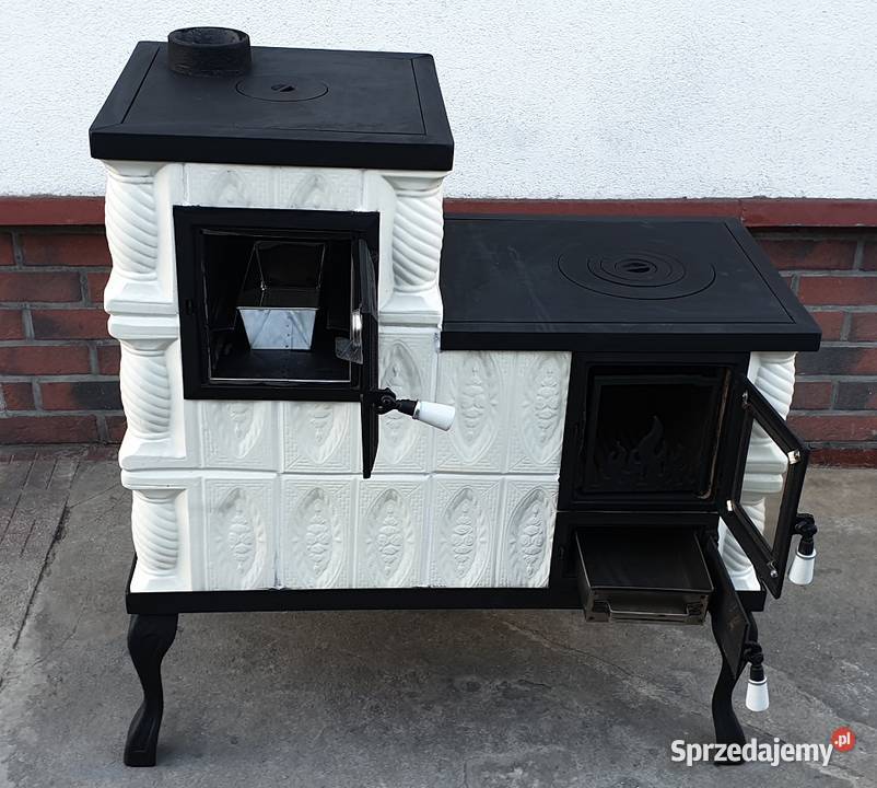 Klaudia kaflowa kuchnia przenośna w stylu retro dolnośląskie Wałbrzych