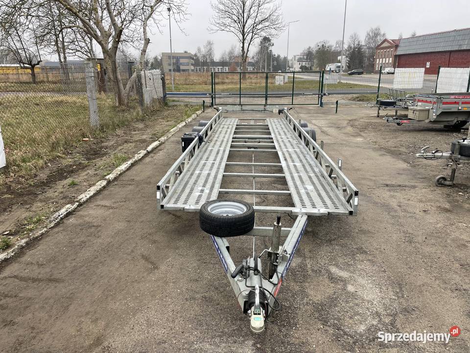 Przyczepa platforma dłużyca niskopodłogowe Lawety warmińsko-mazurskie