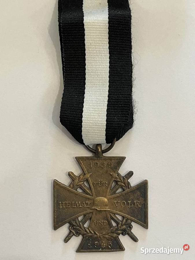 Krzyż kombatancki Fr Heimat und Volk 19391945 Militaria
