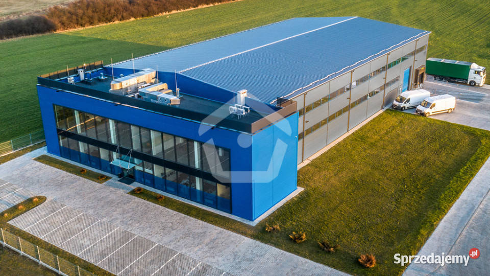 Hala produkcyjna z częścią biurową 1830 m2a Łąka