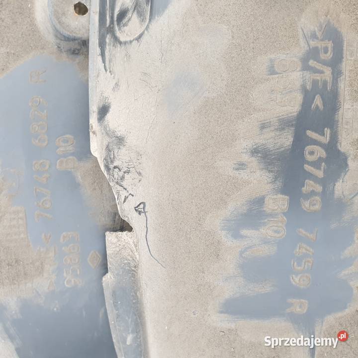 RENAULT ZOE NADKOLE LEWY PRAWY TYL 767486829R kujawsko-pomorskie