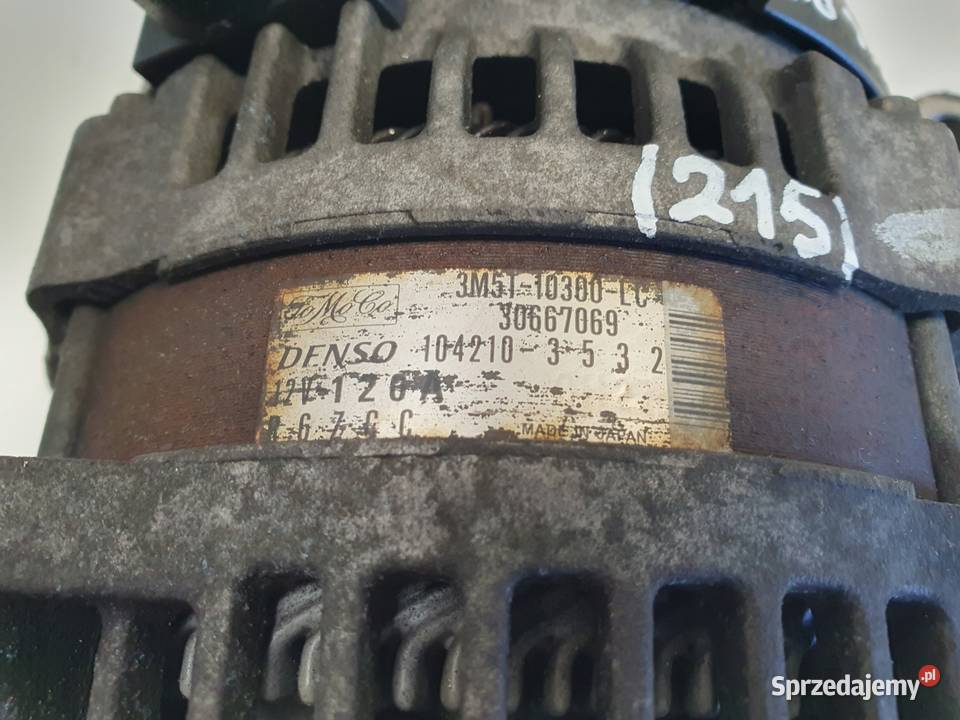 ALTERNATOR Ford Focus C 18 16V denso 3M5T10300LC Rudka sprzedam