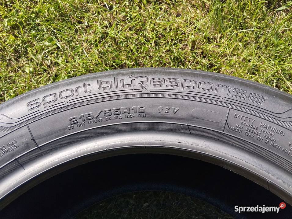 Opony Dunlop 21555R16 93V Sport bluresponse para V do 240 km/h śląskie Kamieniec
