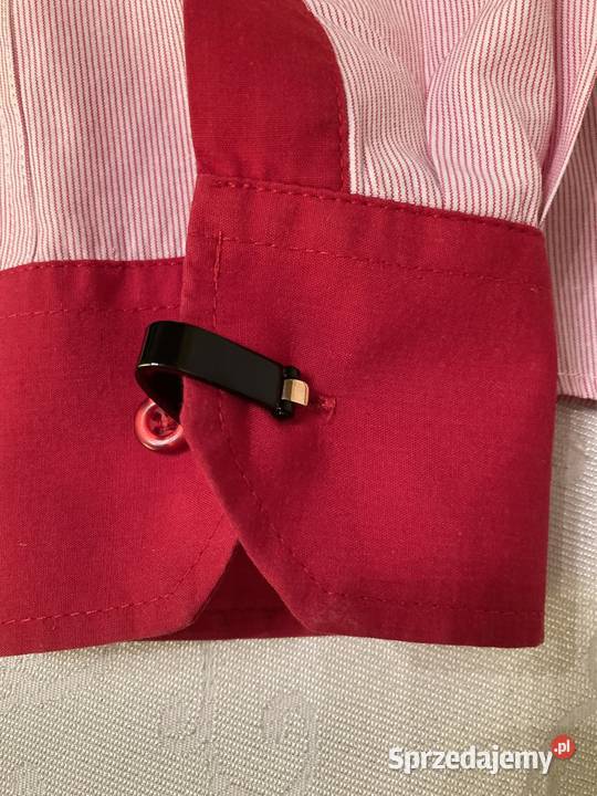 Koszula Biznesowa Elegancka Casualowa biały Odzież wyjściowa