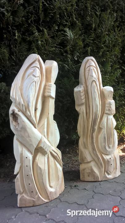 rzeżba w drewnie ogrodowakrasnal Żywiec