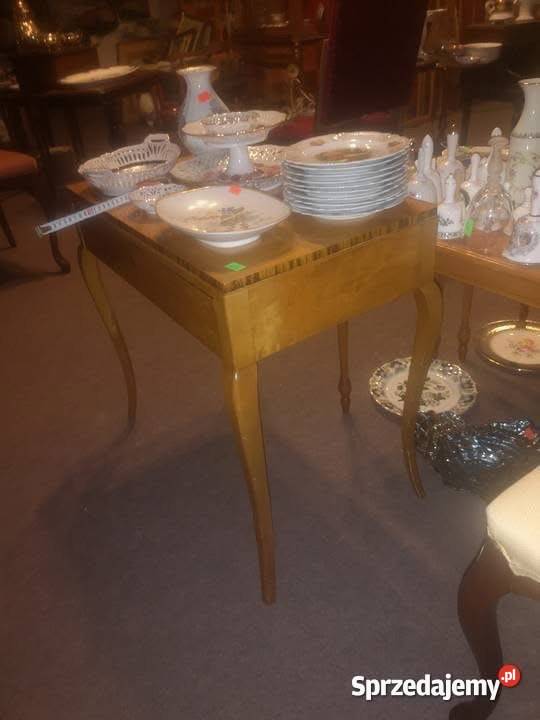 Niciak stolik z szufladką Brzoza Gdańsk