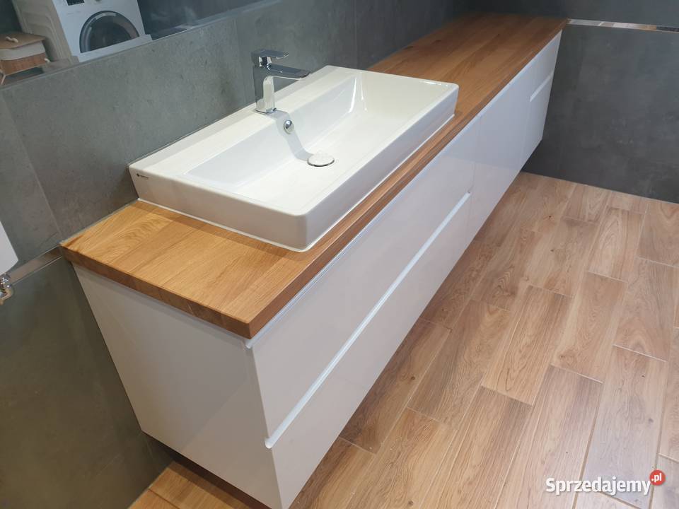 Stół dębowy nowoczesny na wymiar industrialny Stoły, krzesła, biurka Napęków