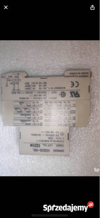 Zegar sterujący firmy Omron H3DSML Gliwice