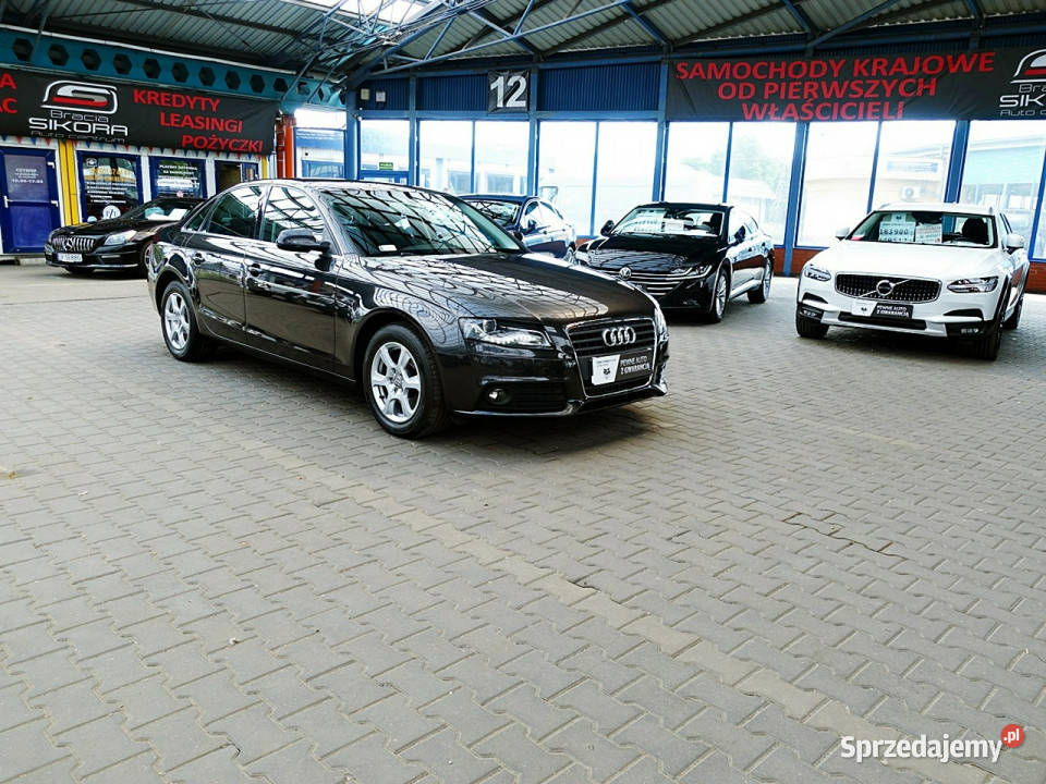 Audi A4 Kupiony w POLSKIM Salonie 1Właściciel czujnik parkowania Mysłowice
