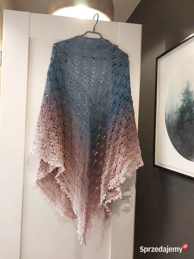 Chusta szydełkowa rękodzieło Warszawa