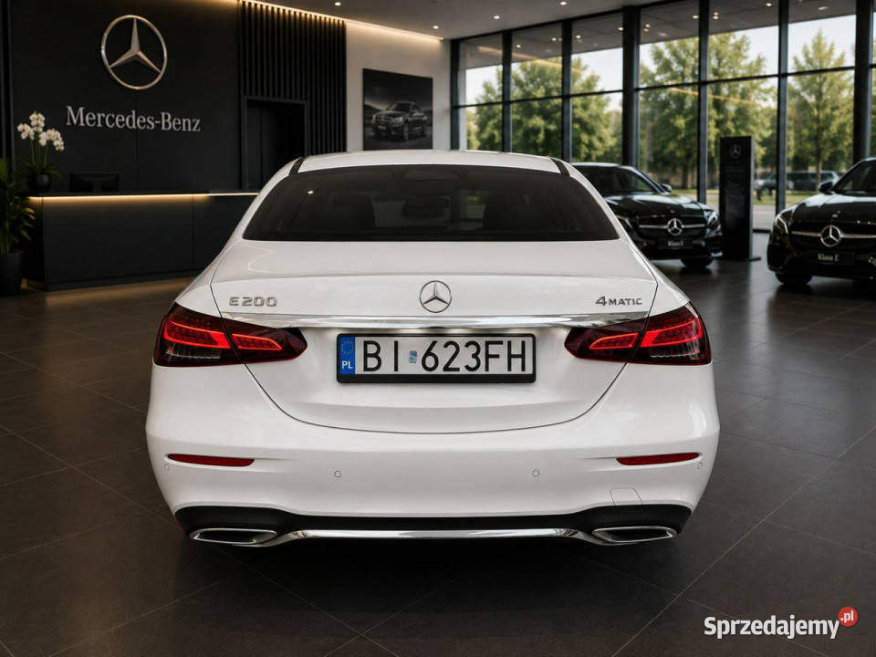 Mercedes E 200 2020 AMG Salon Polska Bezwyadkowy Białystok