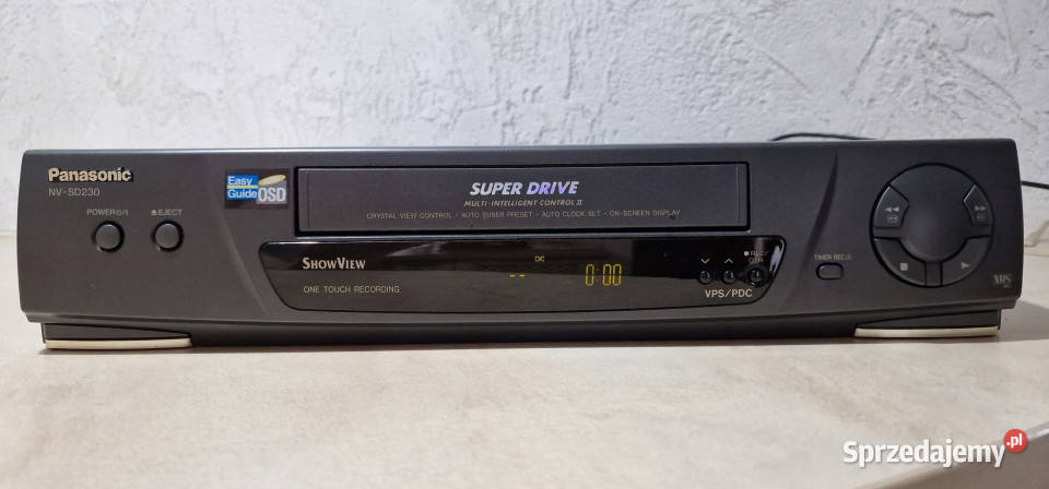 Video magnetowid Panasonic NV Panasonic NV SD TV i Video Międzychód sprzedam
