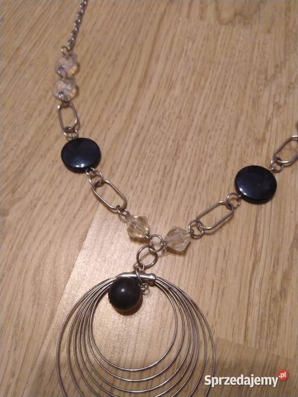 Długi naszyjnik wisiorek łańcuszek fashion Krosno