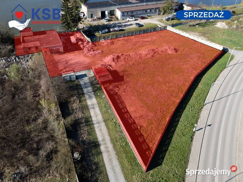 Działka komercyjna z budynkiem 2879m2 Kolejowa Ostrowiec Świętokrzyski