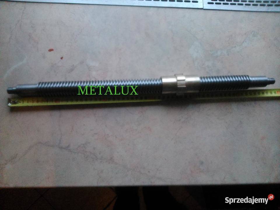 Śruba osi Y do frezarki FSS 400Y nakrętka NOWE Syców