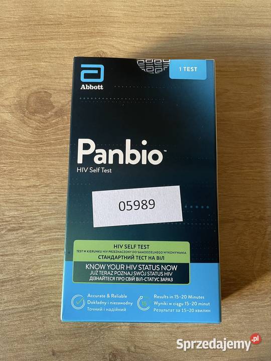 Abbott Test na HIV do samodzielnego wykonania Toruń