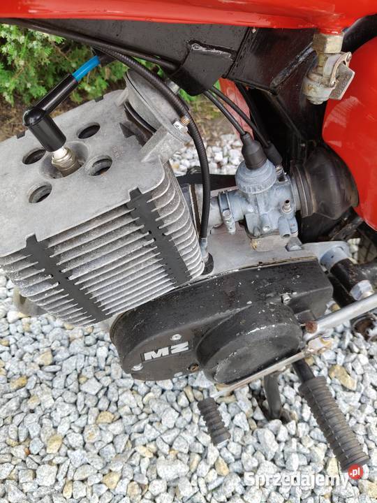 Motocykl MZ ETZ 125 z dokumentami do rejestracji