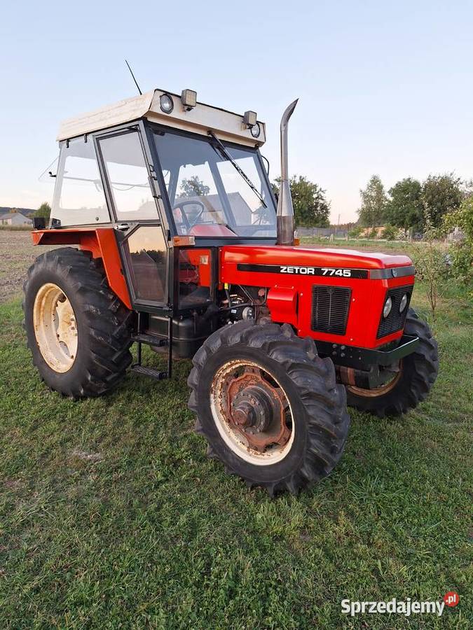 Zetor 7745 świętokrzyskie Nowa Słupia