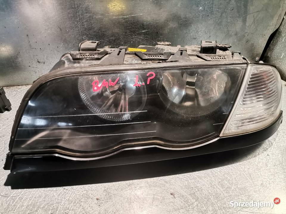 BMW E46 LAMPA LEWY PRZÓD REFLEKTOR LEWY PRZÓD Lampy przednie małopolskie Nowy Sącz sprzedam