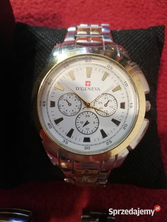 Zegarki męskie metaloweanalogowe zestaw 5 sztuk