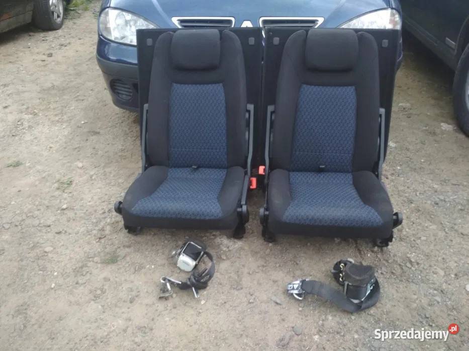 Fotel Fotele TYŁ Ford SMAX S PASY DYWAN osobowe Miejska Górka