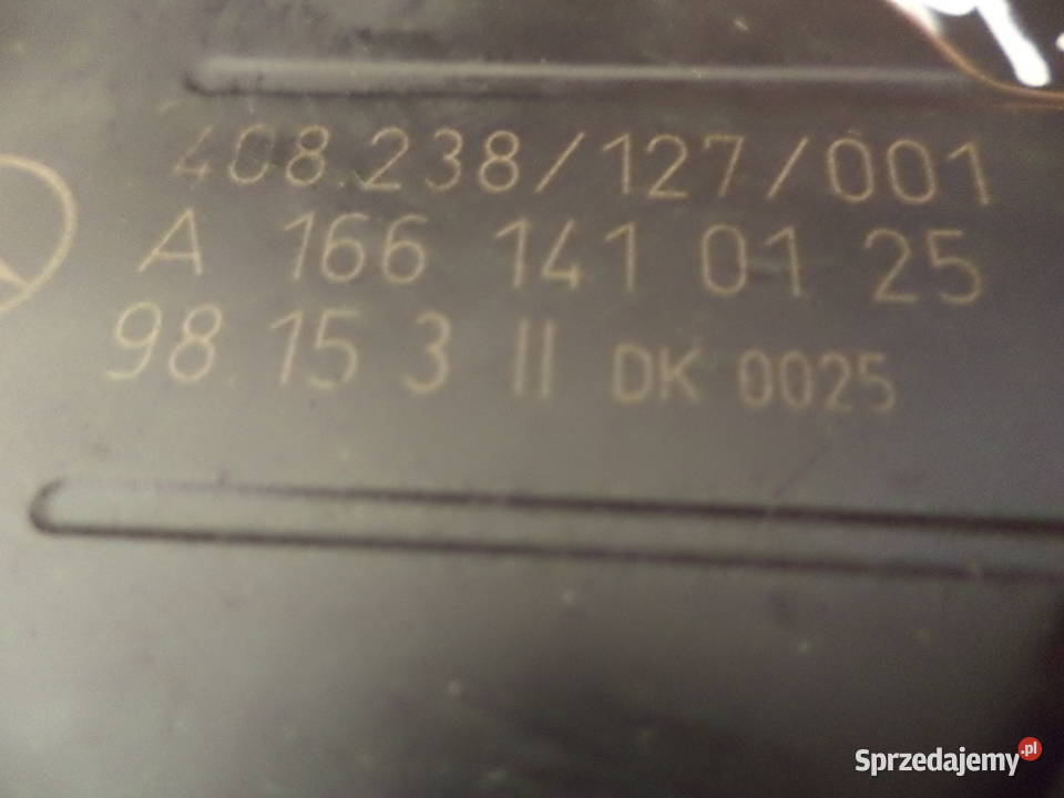 MERCEDES A KLASA W168 14 16 PRZEPUSTNICA
