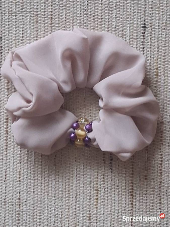 materiałowe gumki do włosów Brzeg