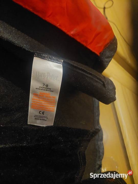 Chłopięca pelerynka na bal z motywem Harryego Ostrowiec Świętokrzyski