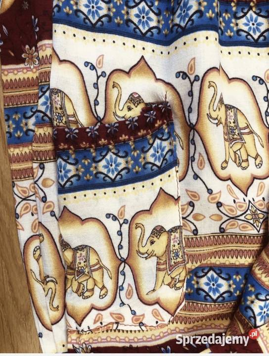 Damskie SPODNIE indyjskie L4012 letnie bawełna sprzedam