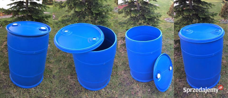 Beczki plastikowe 200l Zbiorniki na deszczówkę lubelskie Chełm