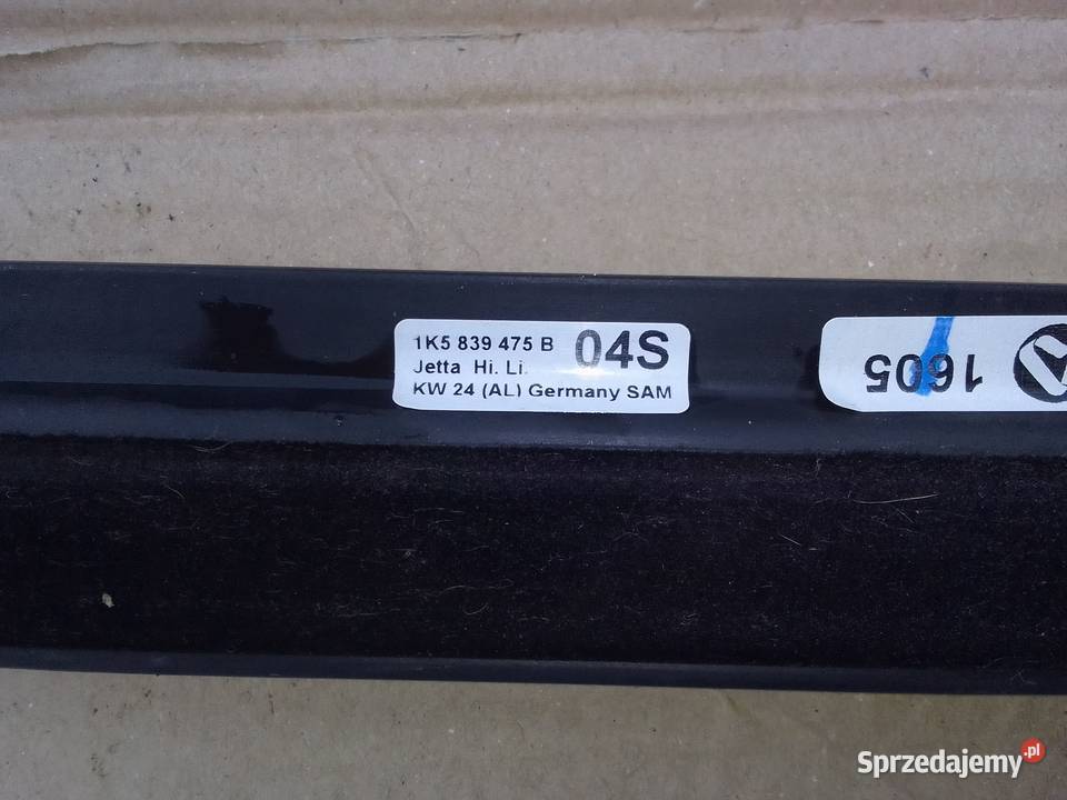 Listwa ogarniająca VW1K5839475B małopolskie