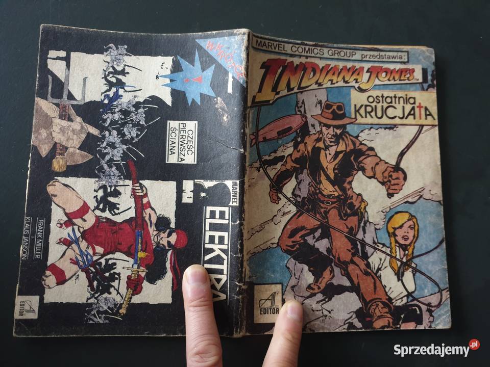 Indiana Jones Ostatnia Krucjata AS Editor 1988 Komiksy
