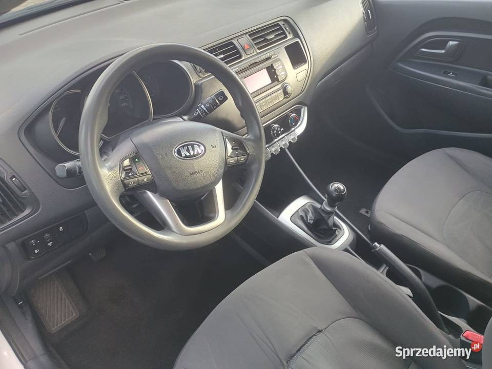 Kia Rio 12 2014 benzyna LPG poduszka powietrzna