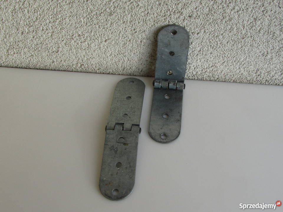 Zawias skrzyniowy splatany ocynk 180x40 mm kpl 2 Olecko