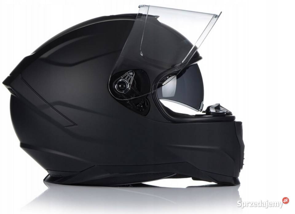 KASK MOTOCYKLOWY NAXA F28B CZARNY MATBLENDA XL Kaski i akcesoria Sosnowiec