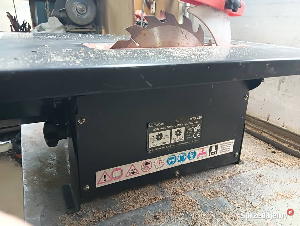 piła stołowa GERMANY 720W 230V widia 205mm Wałbrzych