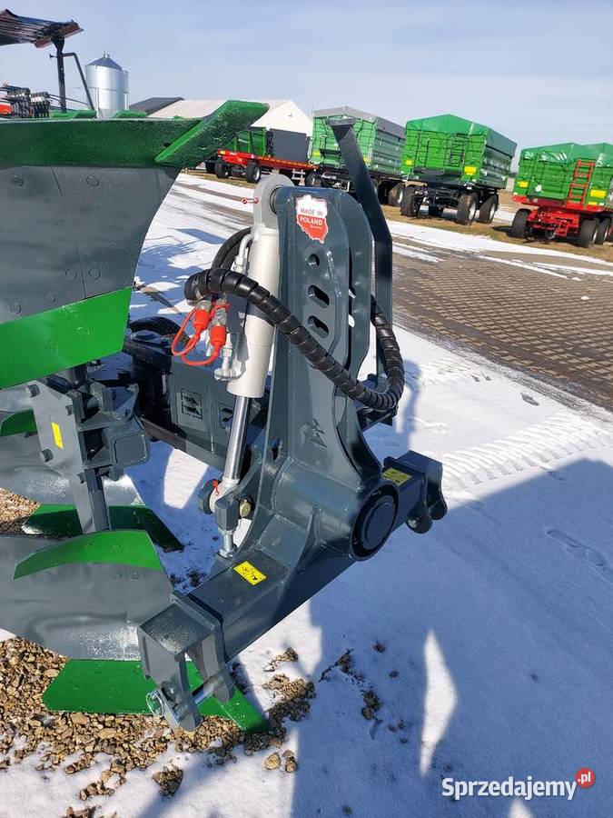 Pług obracalny REVO polski AWEMAK 31 skiby ŁM