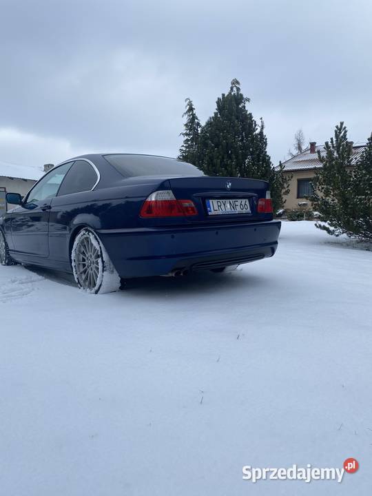 BMW E46 25 Benzyna Coupe nieuszkodzony Ryki sprzedam