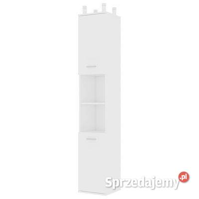 vidaXL Szafka łazienkowa biała 30x30x179 mazowieckie Warszawa