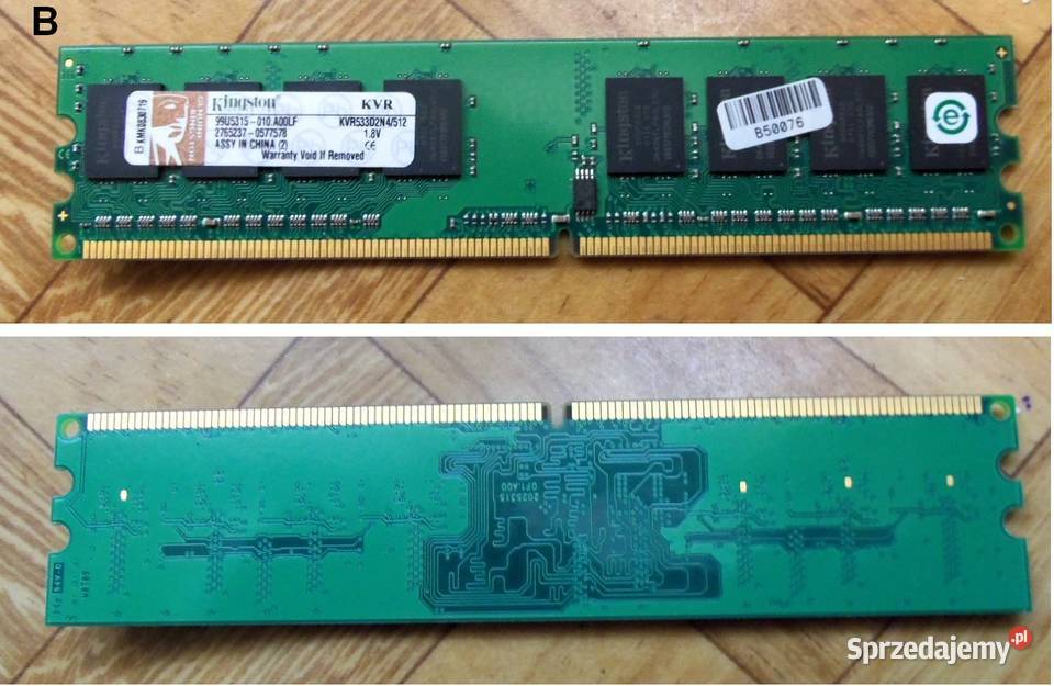 Pamięć RAM DDR 2 512 MB i 1GB Głuchołazy