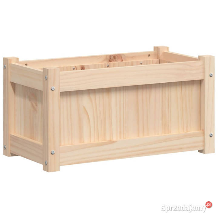 Donice ogrodowe 2 lite drewno sosnowe WM837440 Donice Warszawa