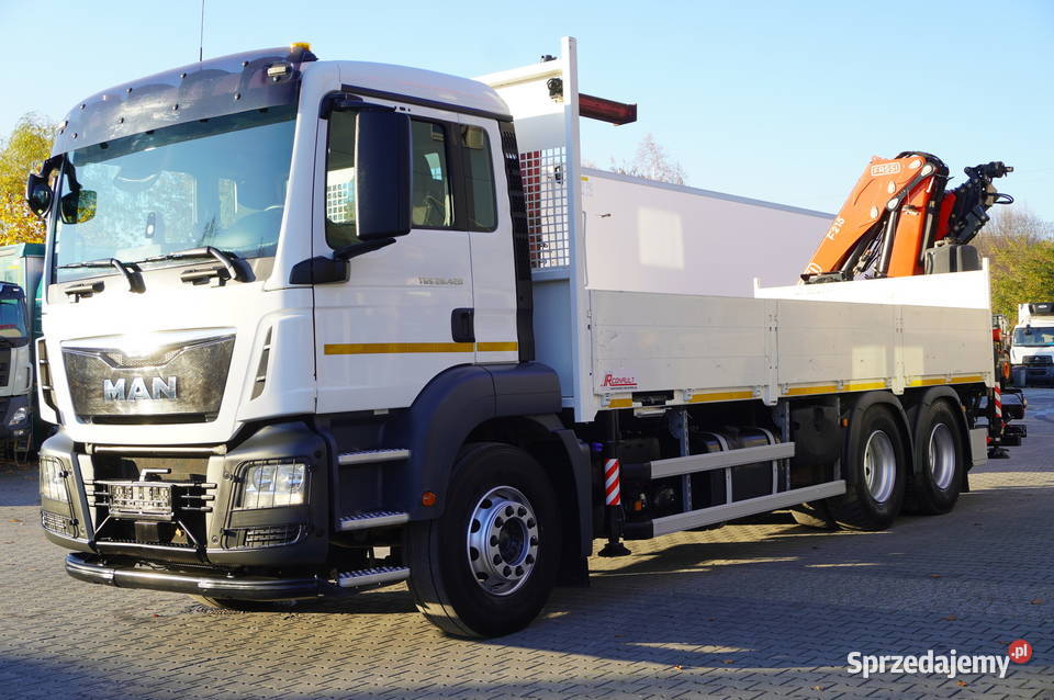 MAN TGS 26420 E6 6x4 HDS Fassi F215A 900 MTH 56 tachograf małopolskie Kraków