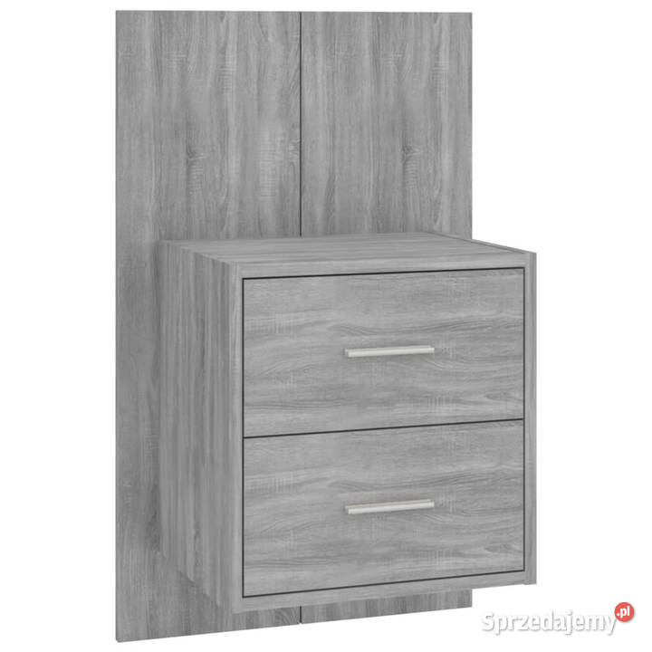 Wisząca szafka nocna szary dąb sonoma WM816960 Szafki Warszawa