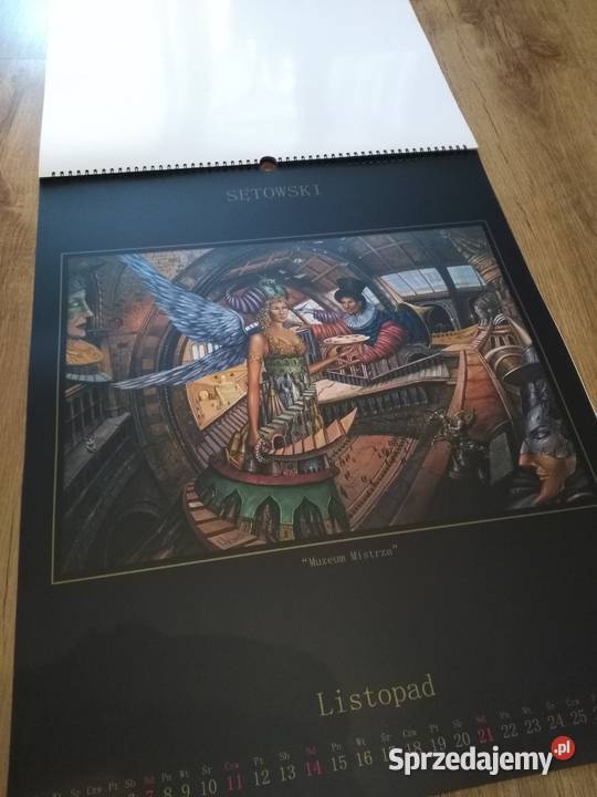 Tomasz Sętowski Kalendarz 2021 z autografem Włocławek