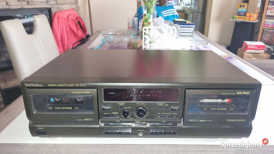 Magnetofon dwukasetowy Technics RSTR474 Dual Warta