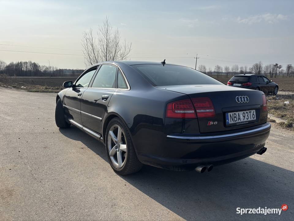 AUDI A8 D3 42 V8 LPG pierwszy właściciel w nowa skórzana tapicerka